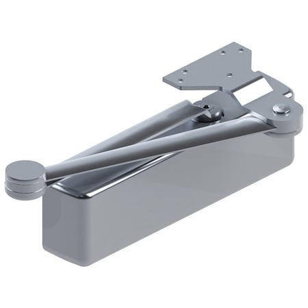 Hager Manual, Hydraulic, Hager Door Coordinators and Closers, Door Closer, Heavy Duty Aluminum 5100-PAR HD ALM